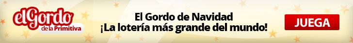 Compra tú bileto por la Lotería del Gordo de la Primitiva! Haz clic aquí!
